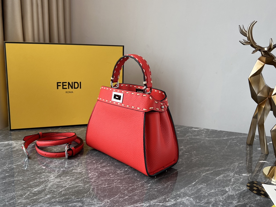 F*endi Bag Top Quality 23*11*18CM