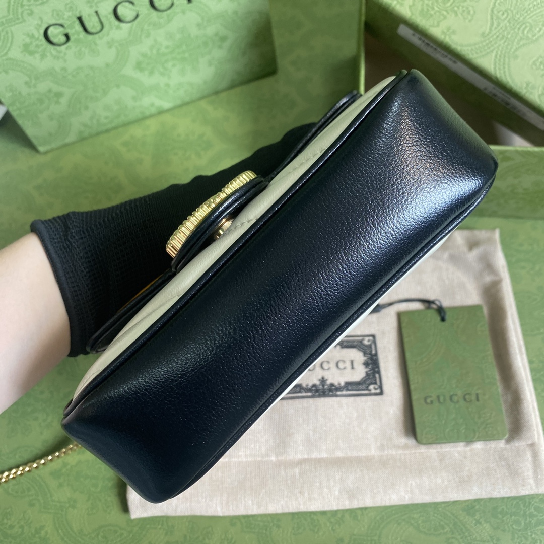G*ucci Bag Top Quality 16.5*10.2*5.1cm