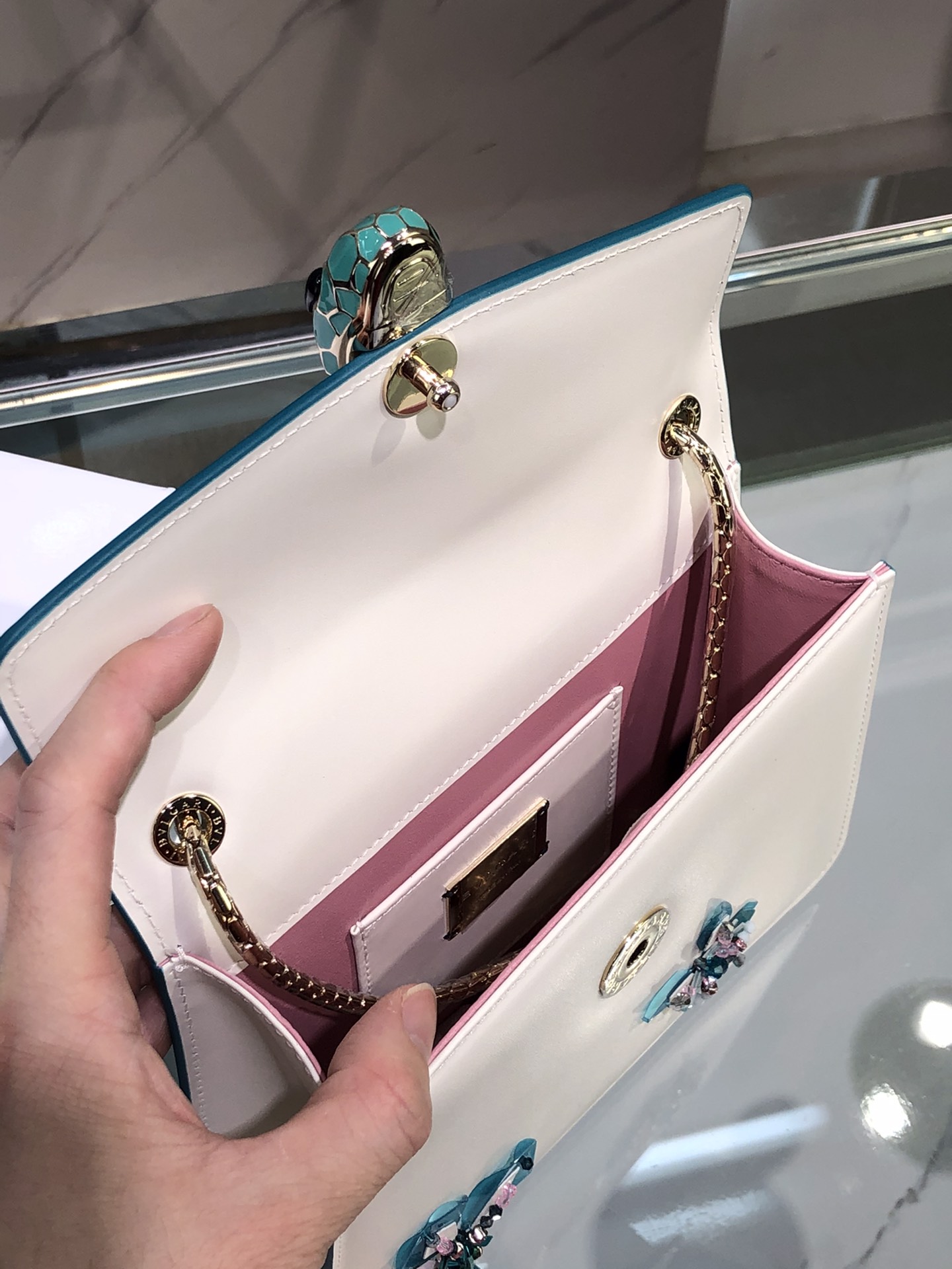 B*vlgari Bag Top Quality 20*14*4.5CM