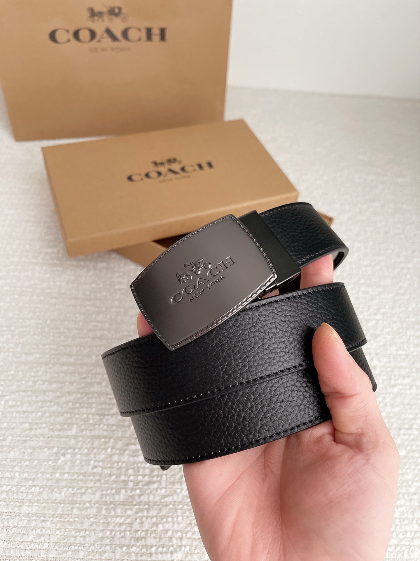 C*oach Belts Top Quality 37MM