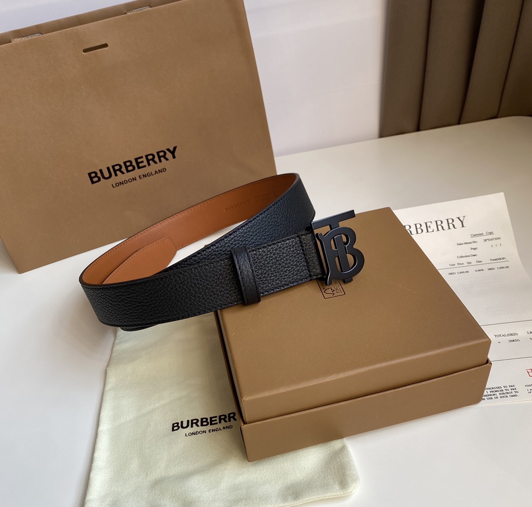 B*urberrry Belts Top Quality 35MM