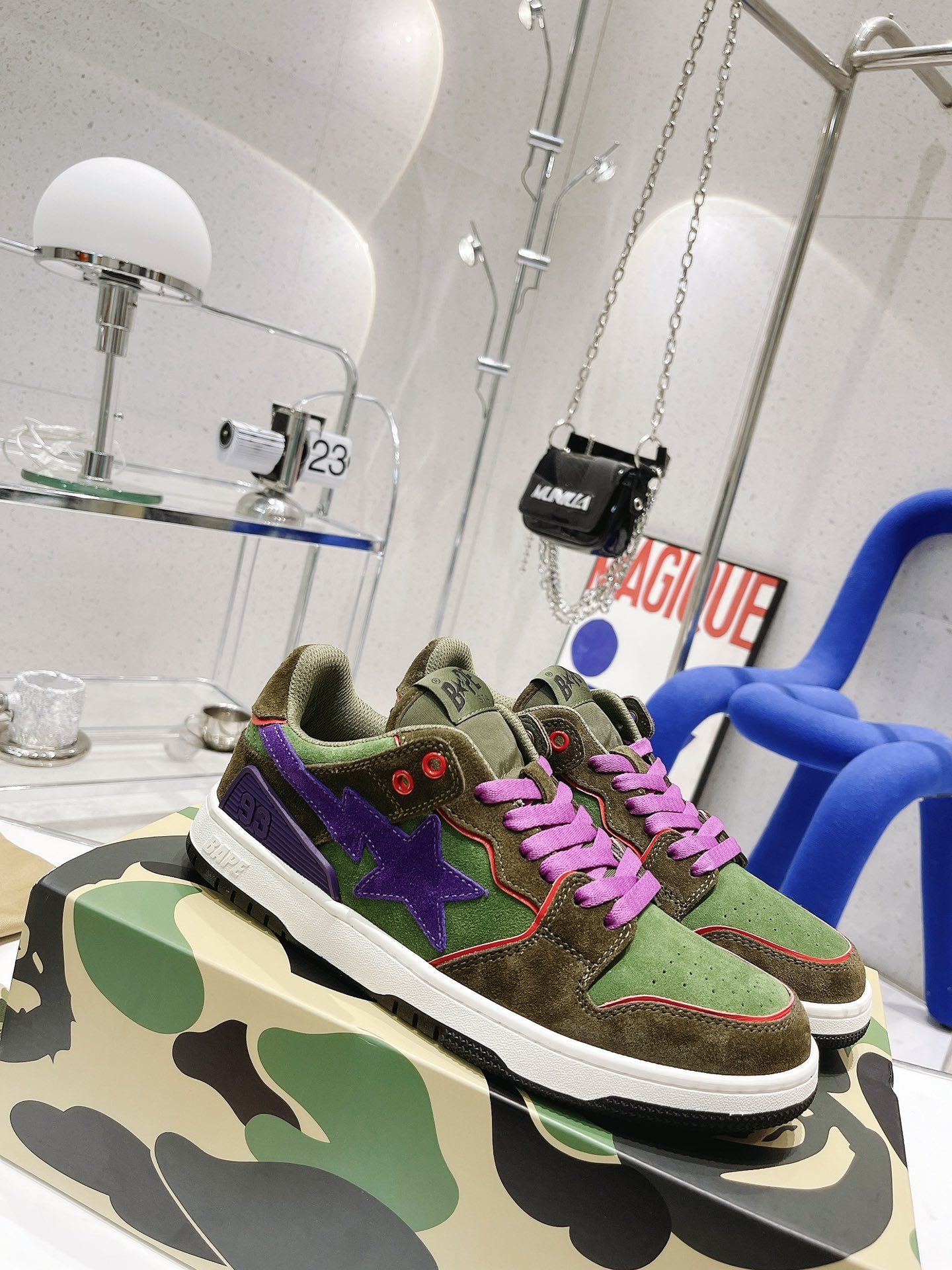 Men Women B*ape Top Sneaker