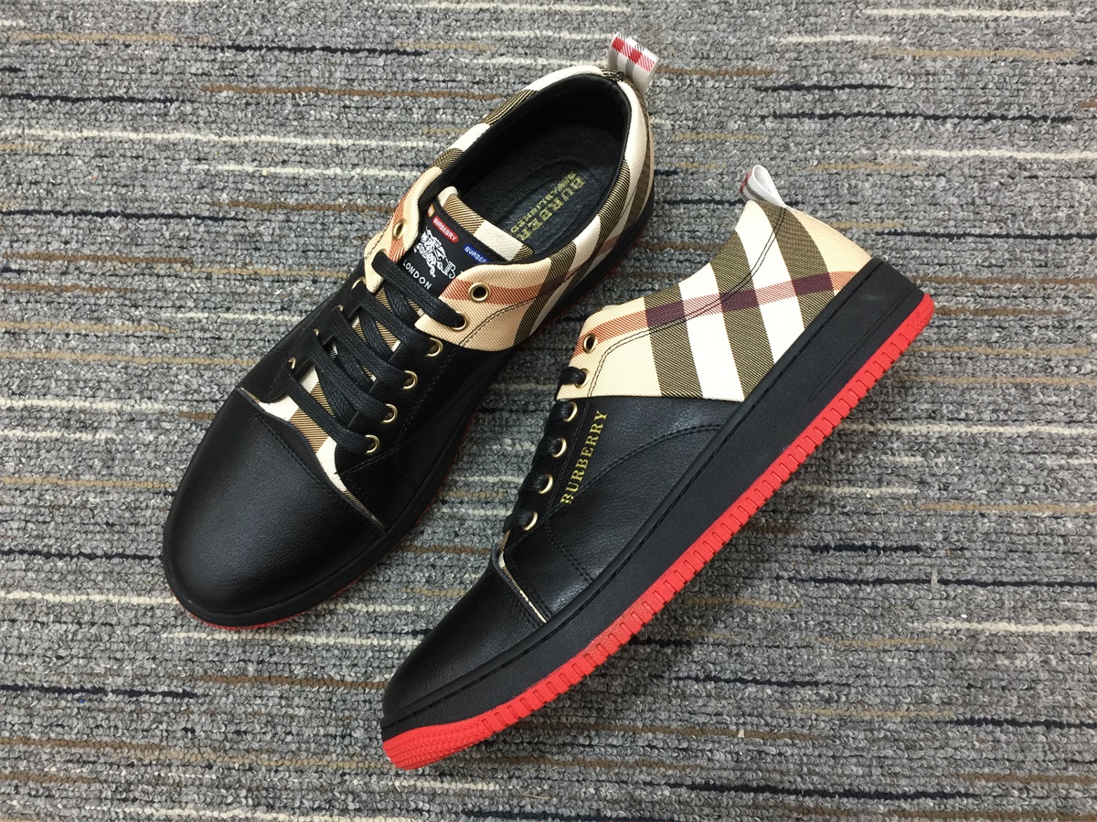 Men B*urberry Top Sneakers