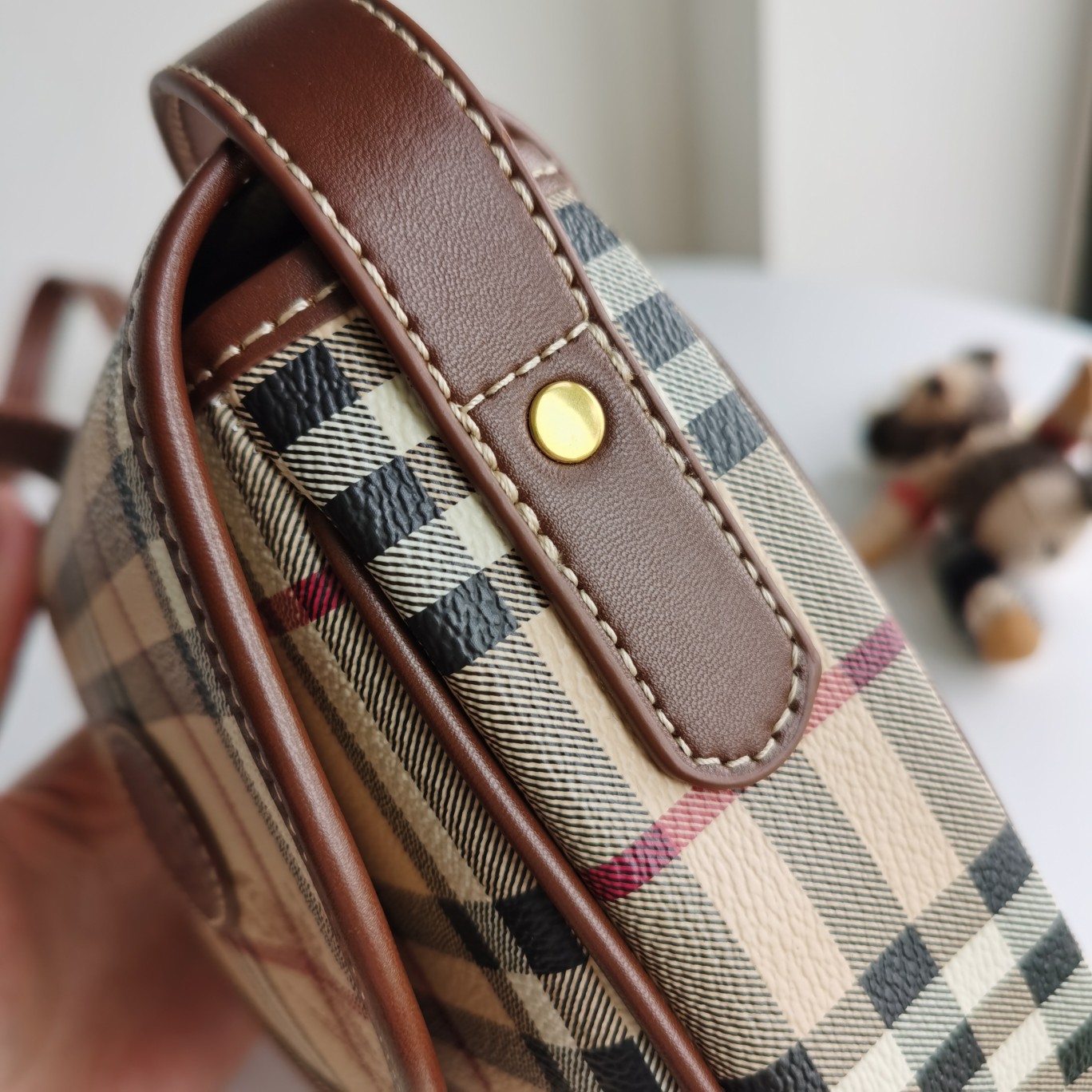 B*urberry Bag Top Quality 18*5*18cm