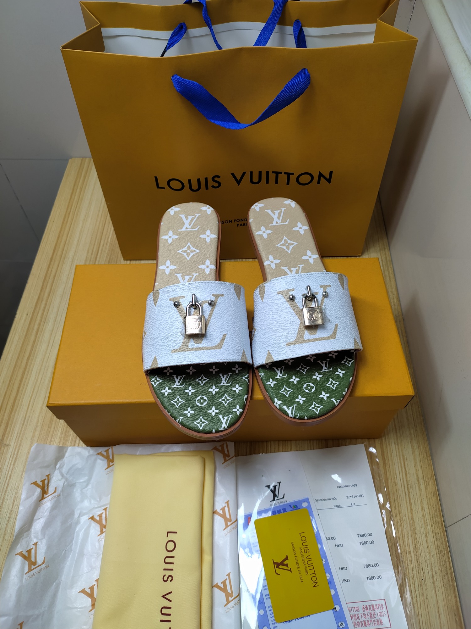 Women L*ouis V*uitton Top Slippers