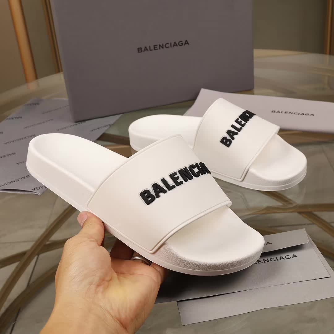 Women Men B*lenciaga Slippers