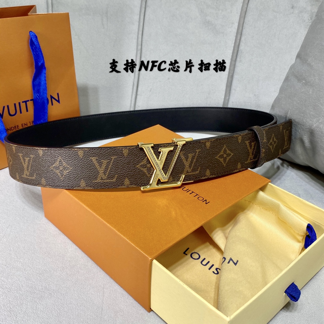 L*ouis V*uitton Belts Top Quality 40MM