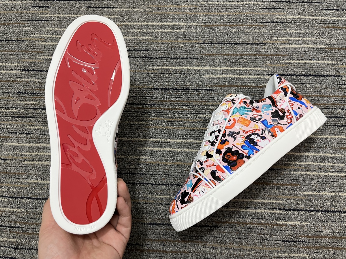 Men C*hristian L*ouboutin Low Top Sneakers