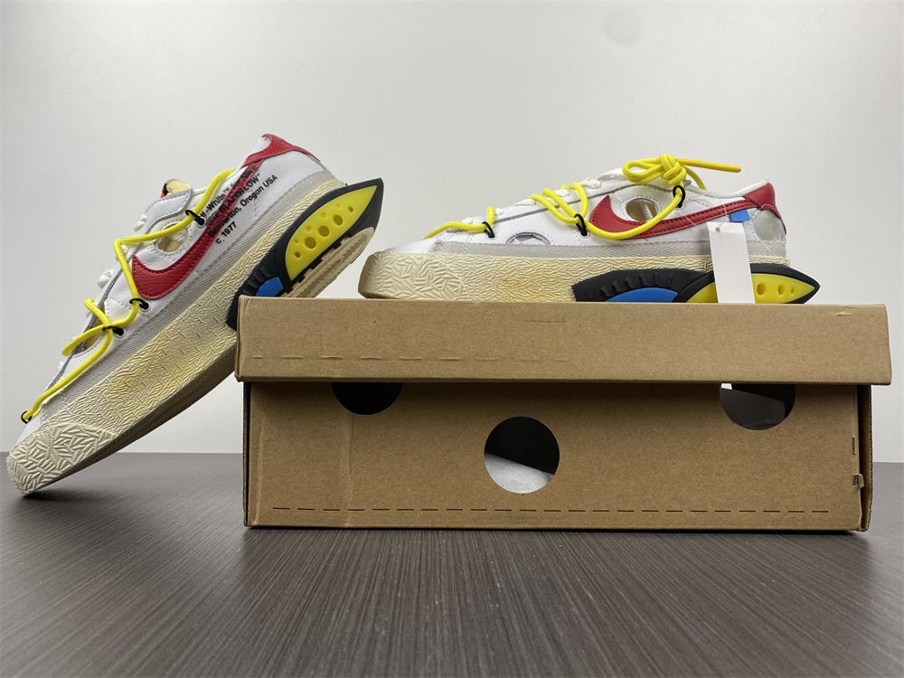 from Nike Blazer Low x O*ff-W*hite