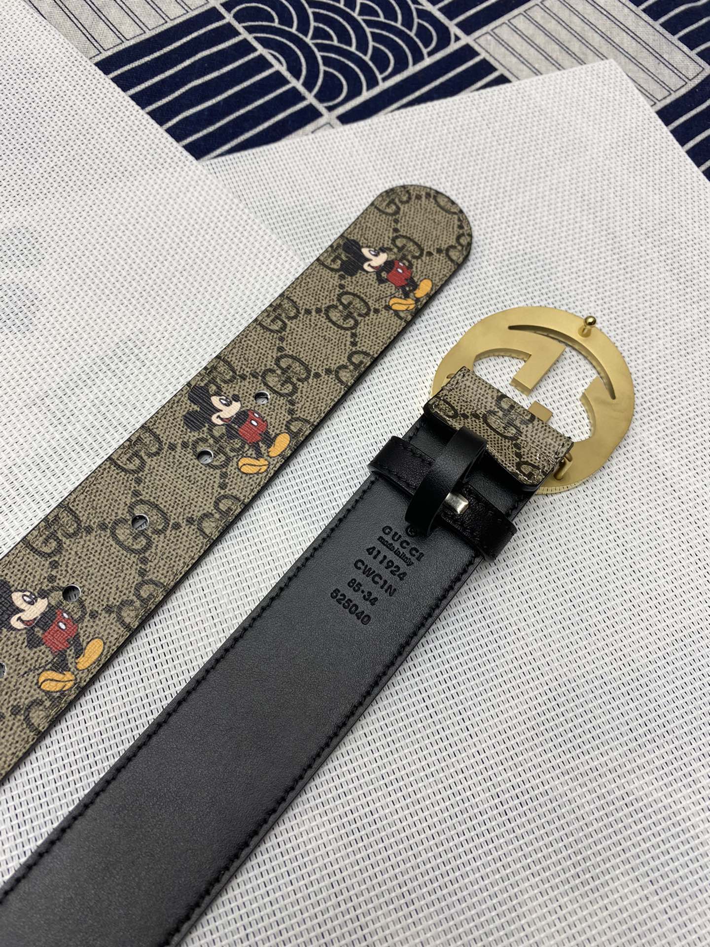 G*ucci Belts Top Quality 38MM