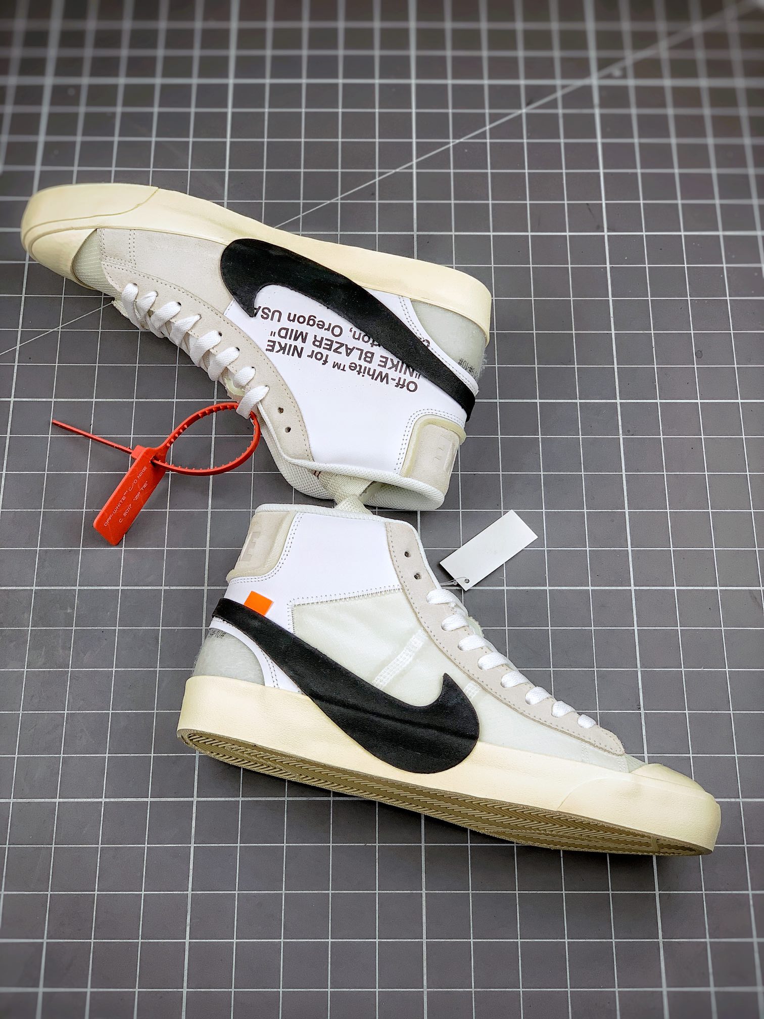 from OFF-WHITE X NIKE BLAZER MID
