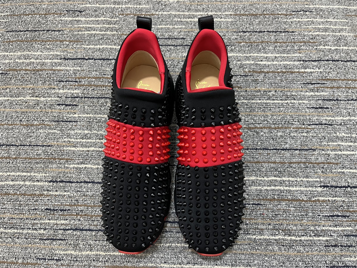 Men Women C*hristian L*ouboutin Top Sneakers