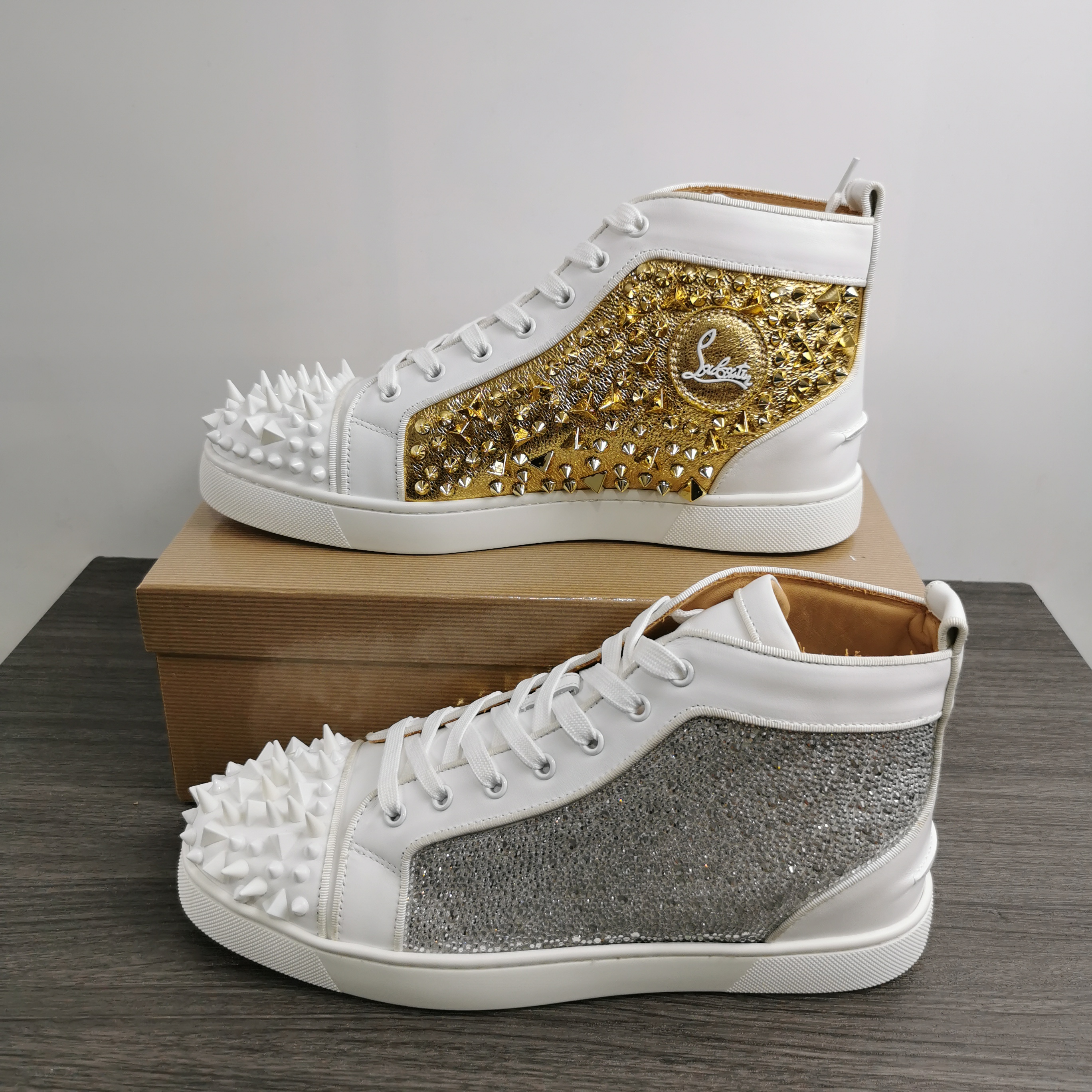 Men Women C*hristian L*ouboutin Top Sneaker