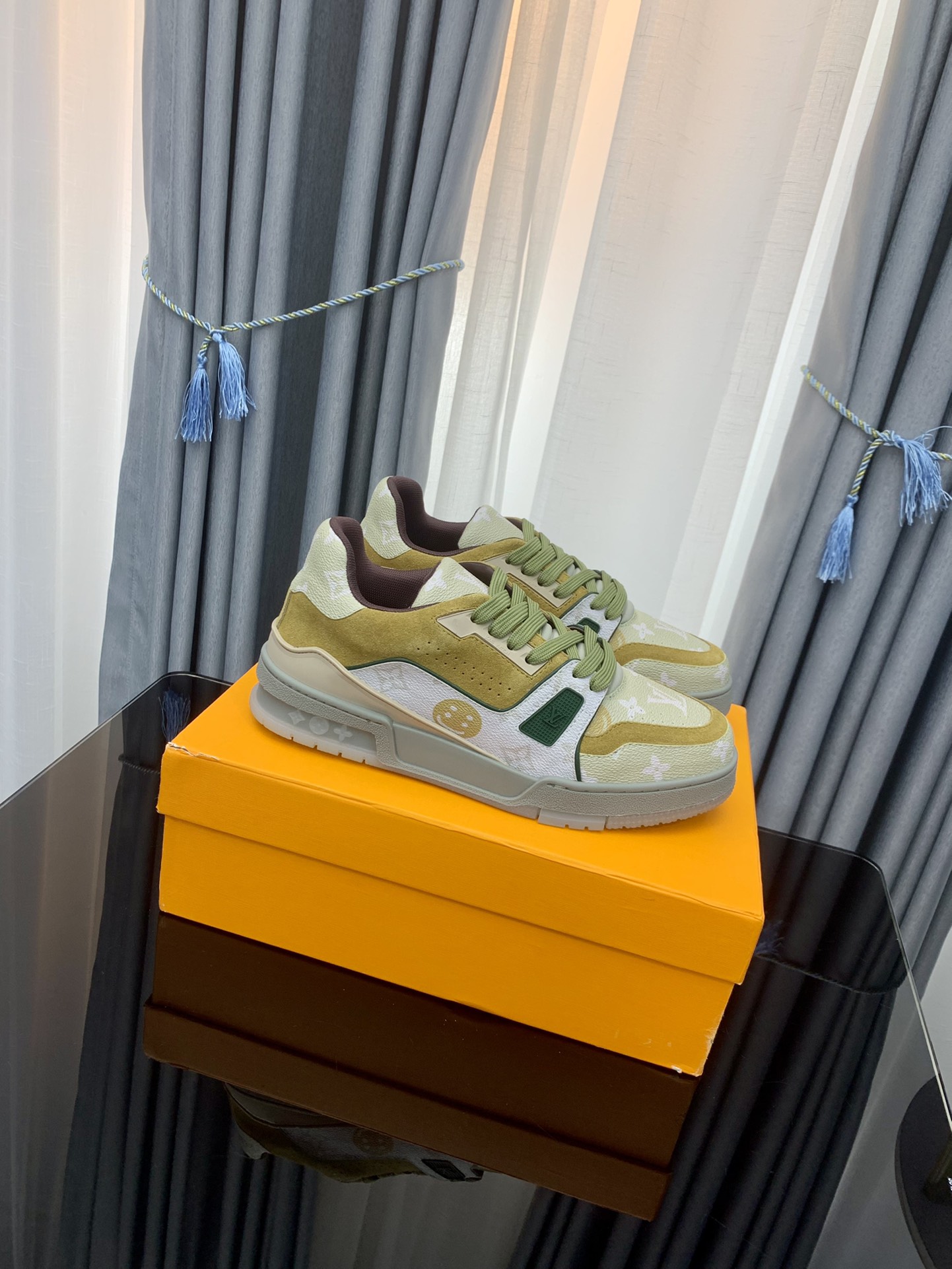 Men Women L*ouis V*uitton Top Sneakers