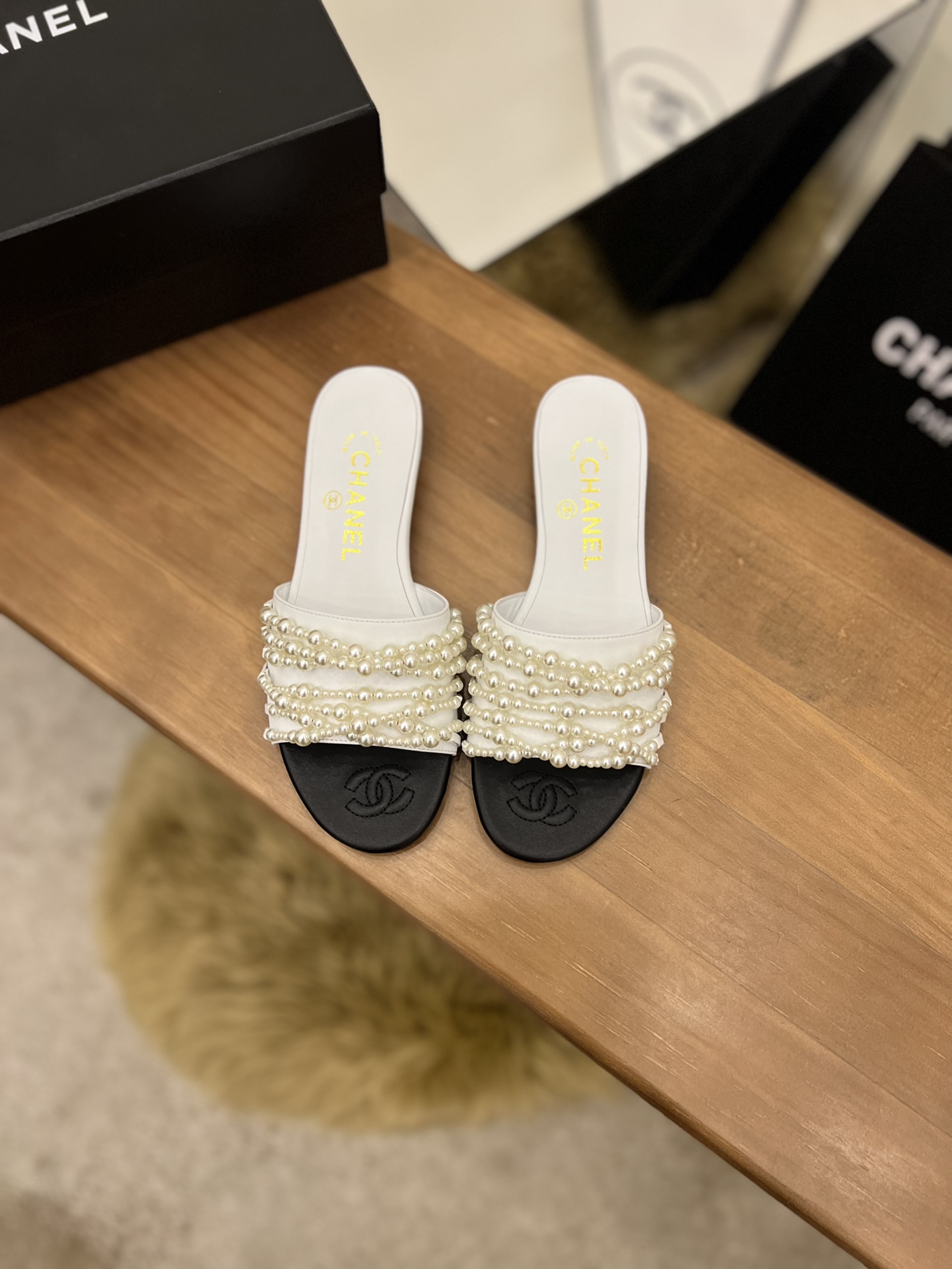 Women C*hanel Top Sandals