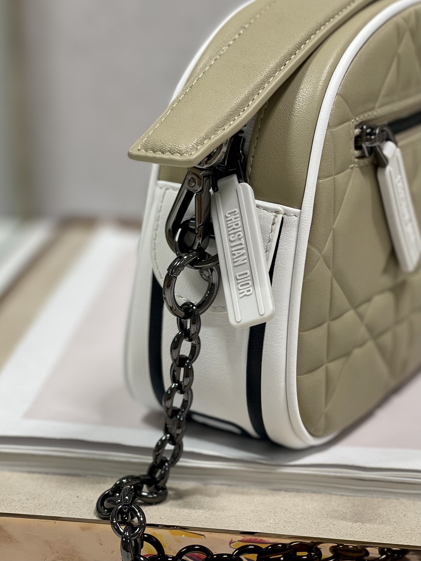 D*ior Bag Top Quality 22*7*15.5CM