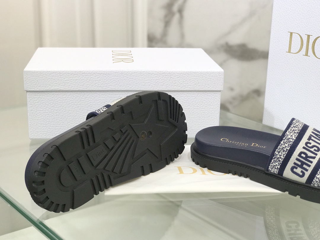 Women D*ior Top Sandals