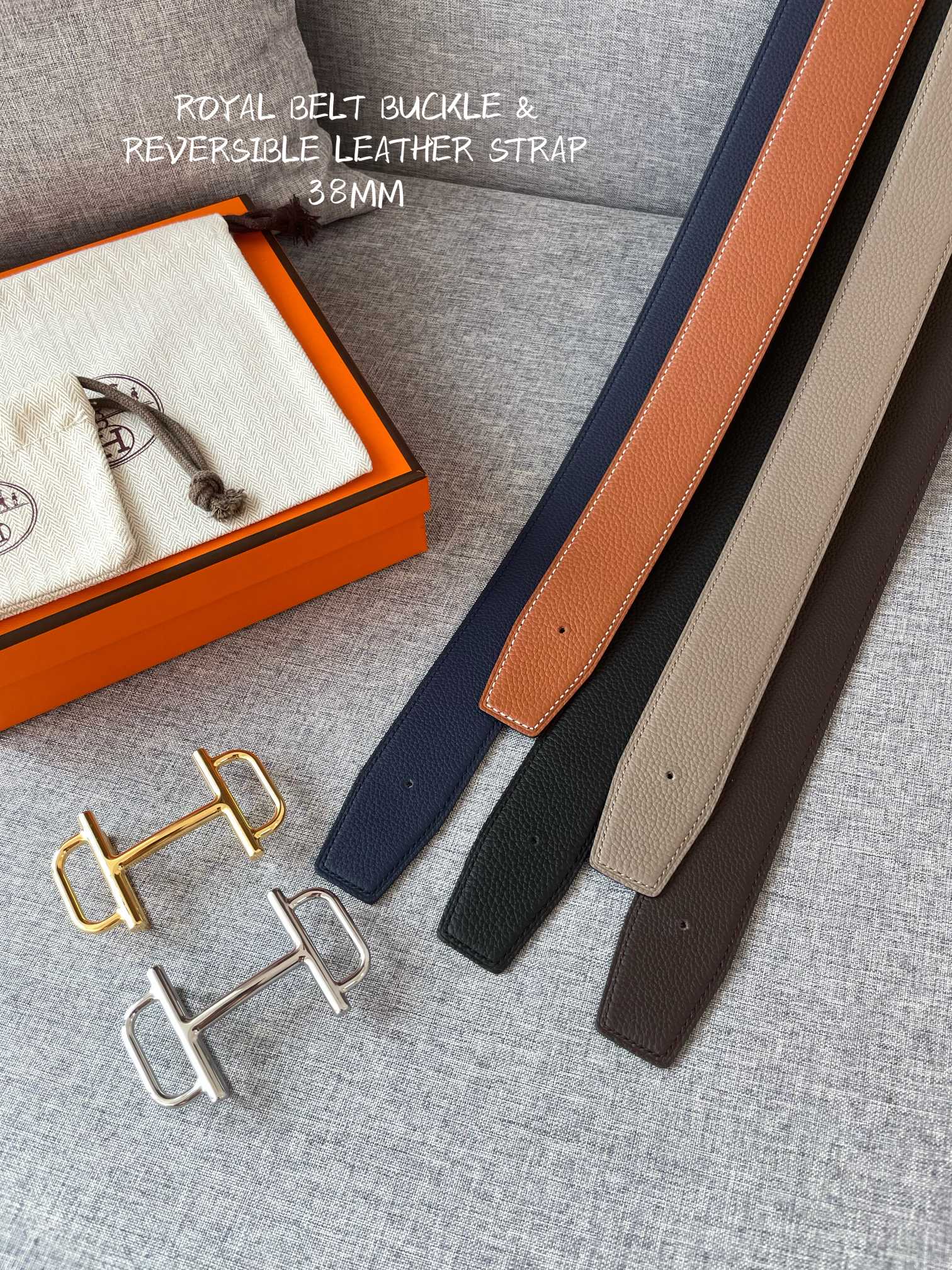 H*ermes Belts Top Quality 3.8CM