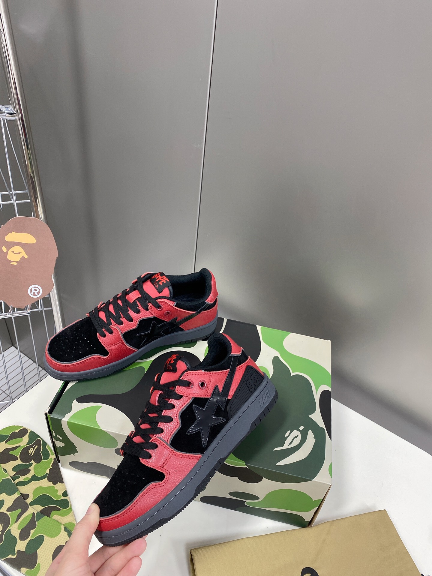 Men Women B*ape Top Sneaker