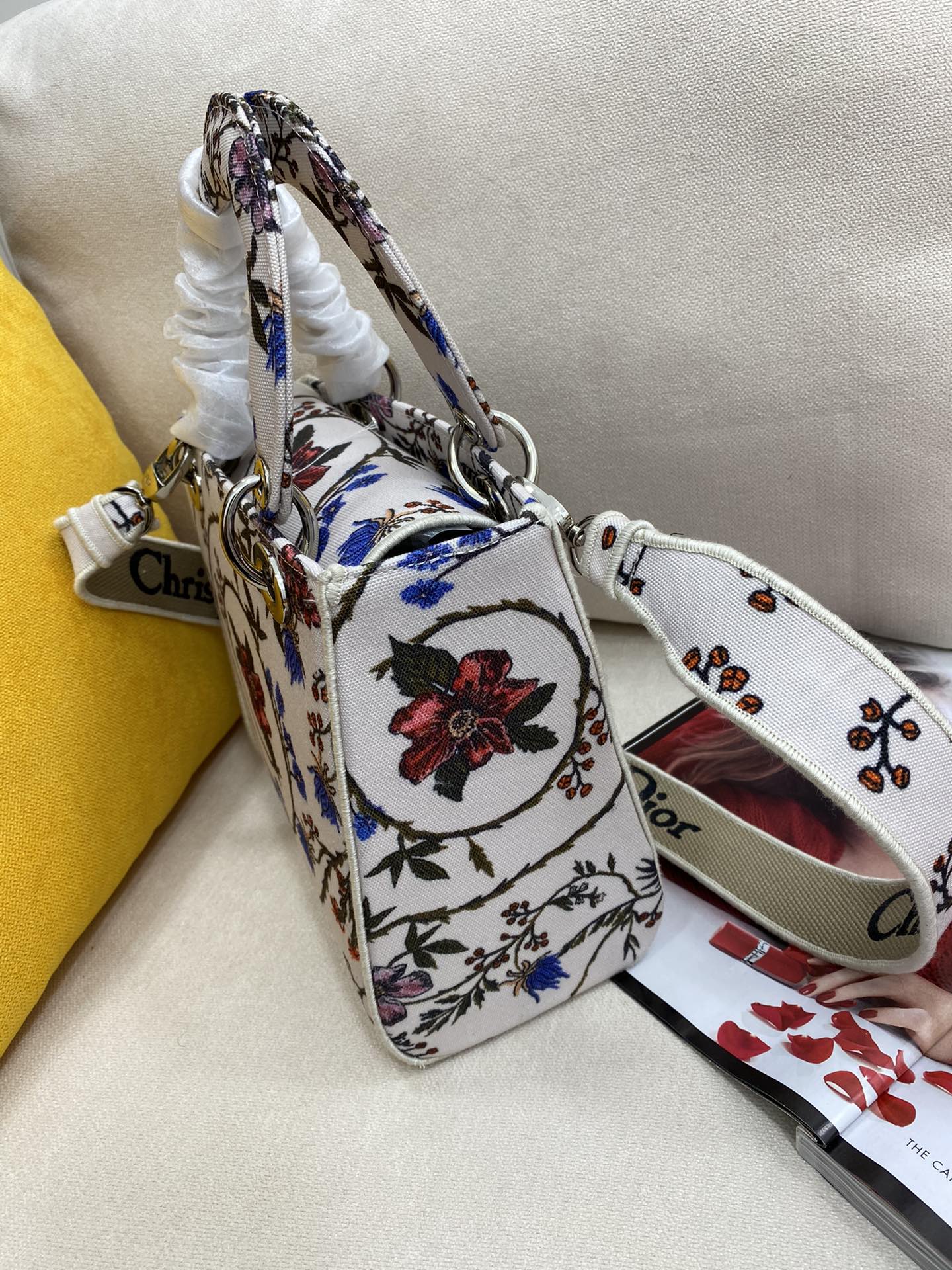 D*ior Top Bag 24*20*11cm