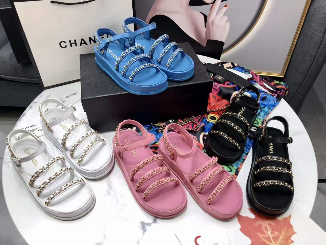 Women C*hanel Top Sandals