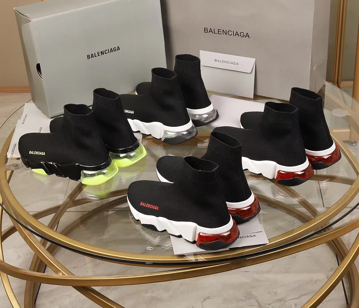 Men Women B*alenciaga Top Sneaker