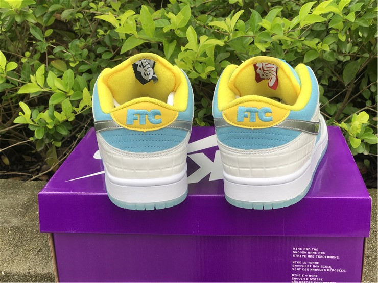 from FTC X NIKE SB DUNK LOW DH7687 400