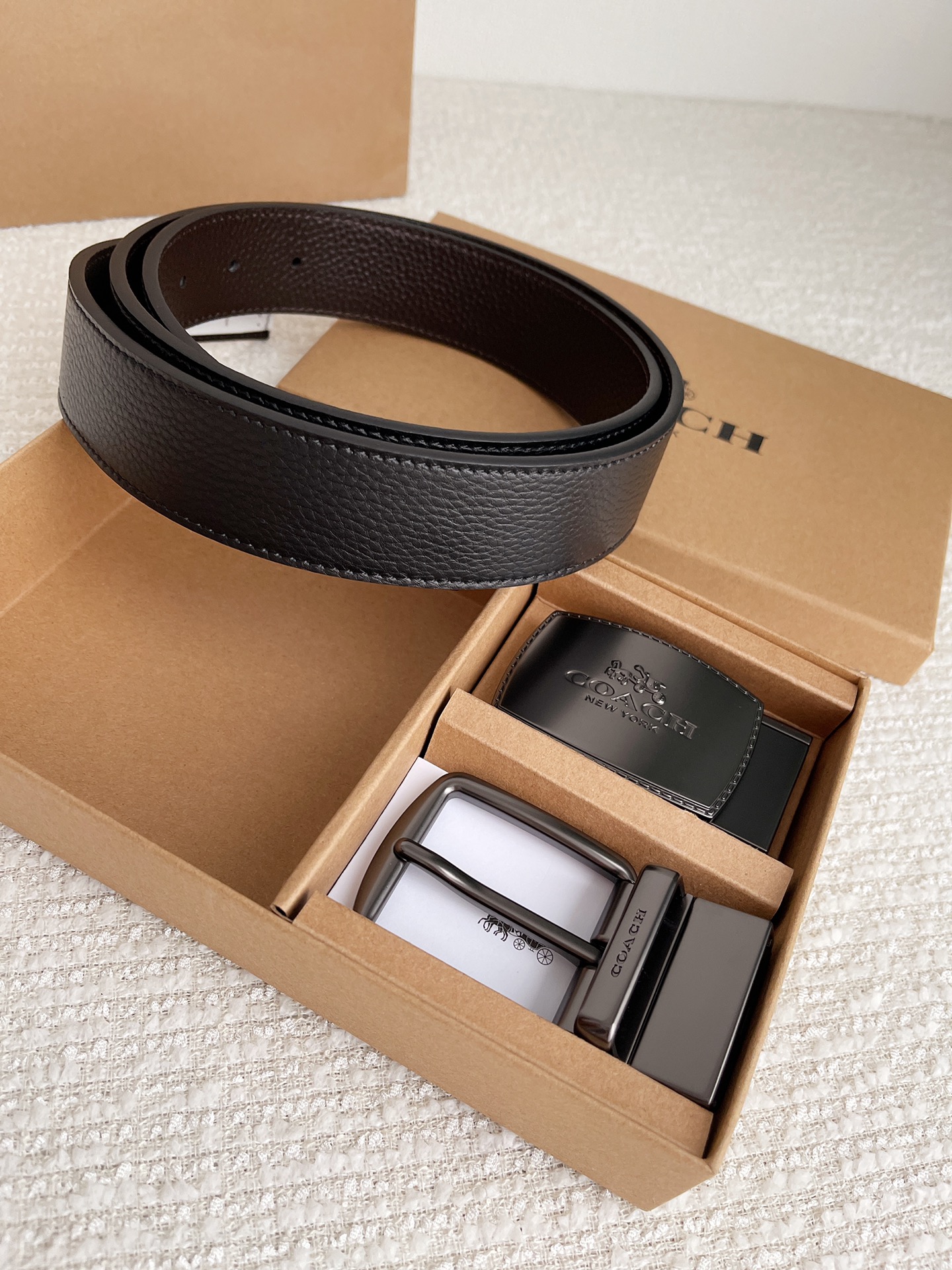 C*oach Belts Top Quality 37MM