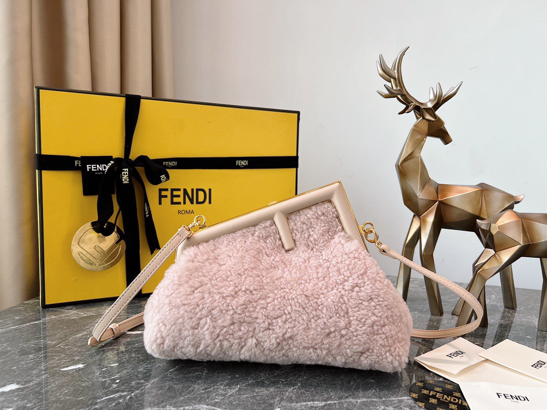 F*endi Bag Top Quality 25*9*18CM