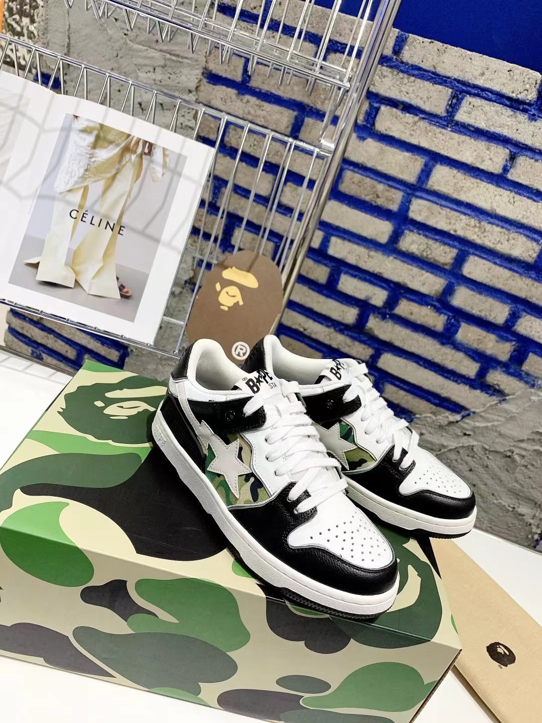 Men Women B*ape Top Sneaker