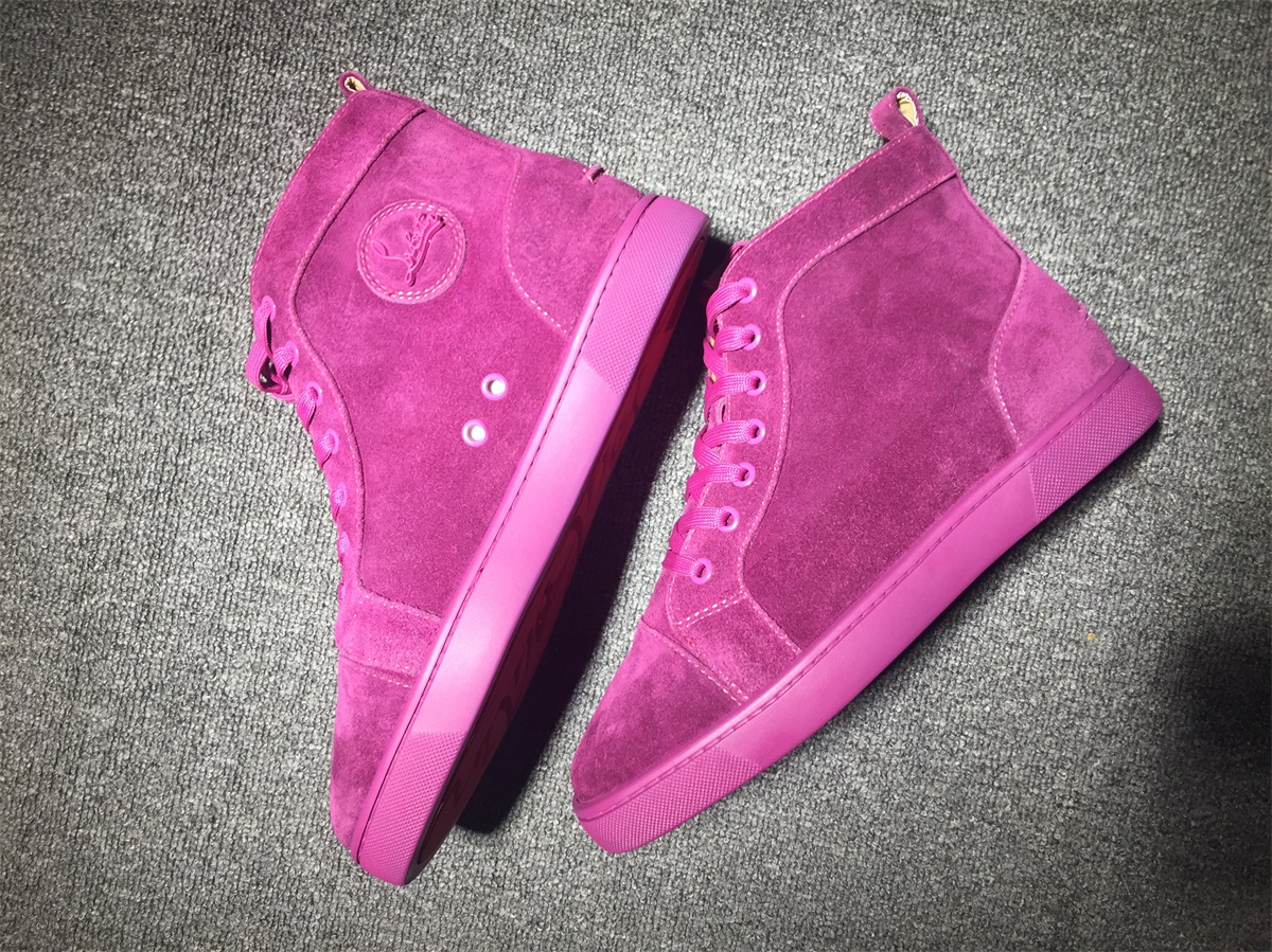 C*ristian L*uboutin Suede Leather Sneaker