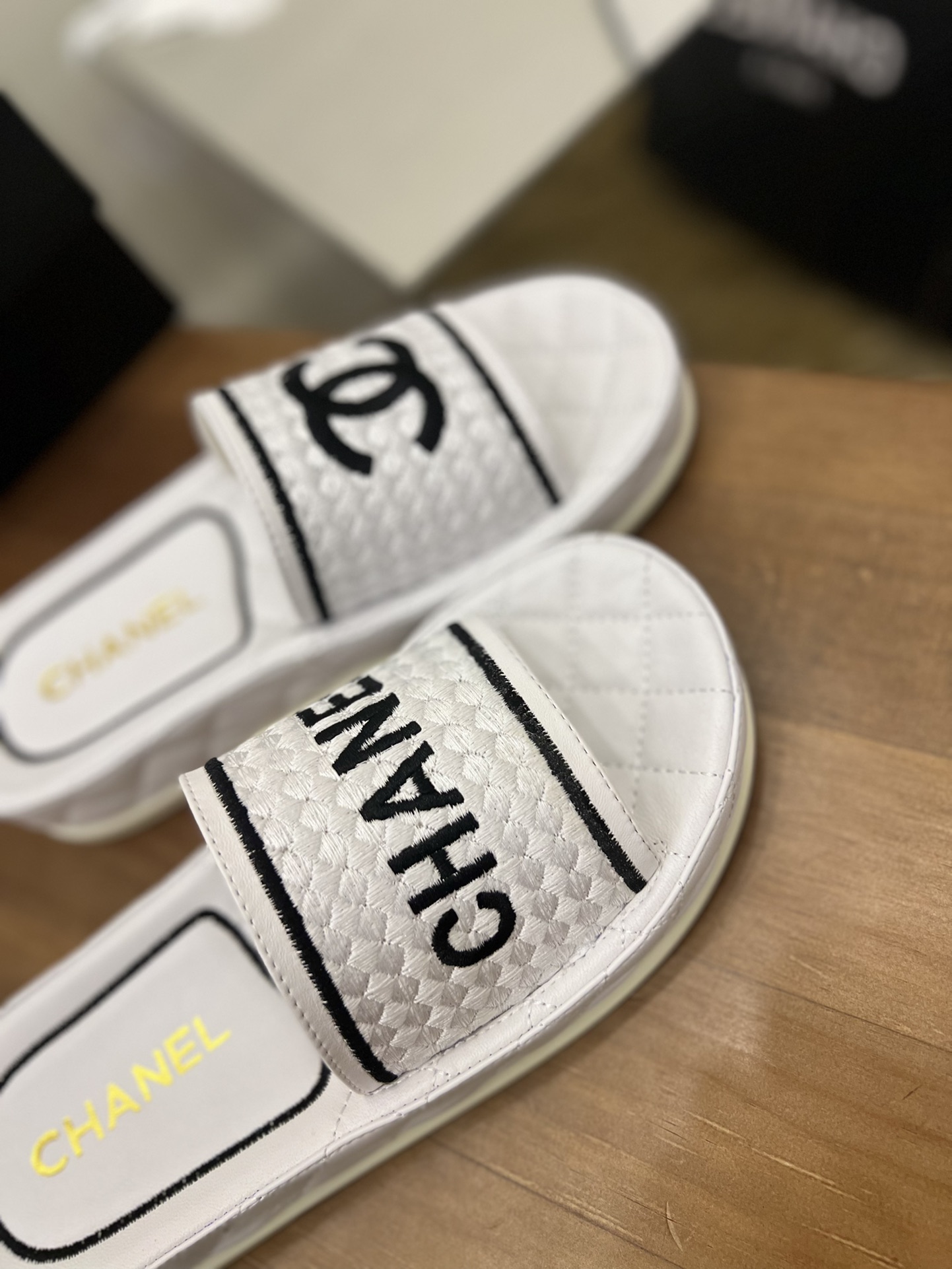 Women C*hanel Top Sandals