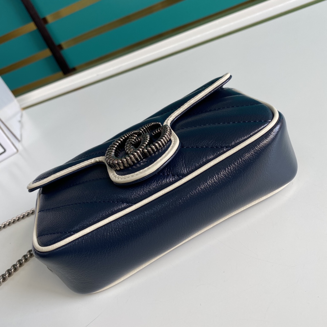 G*ucci Bag Top Quality 16.5*10.2*5.1cm