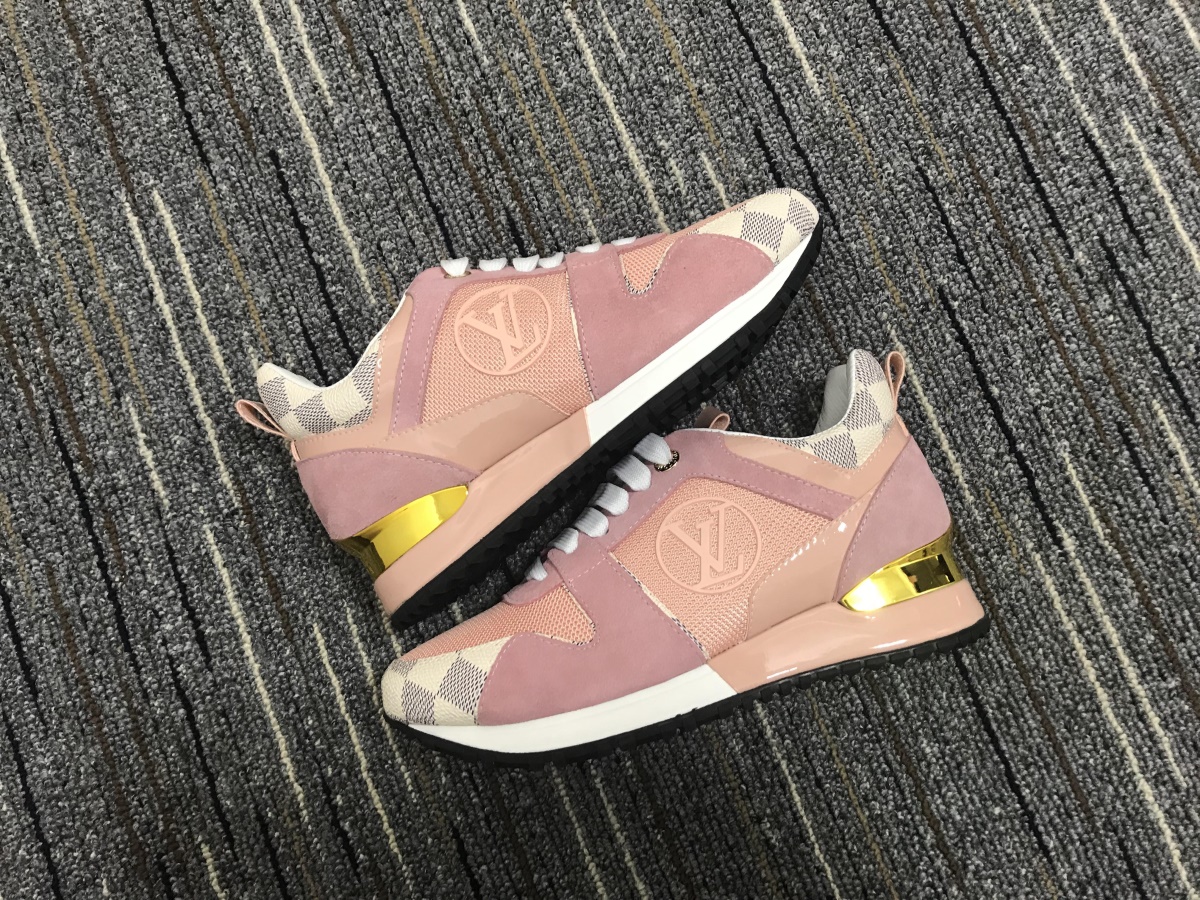Women L*ouis V*uitton Run Away Top Sneaker