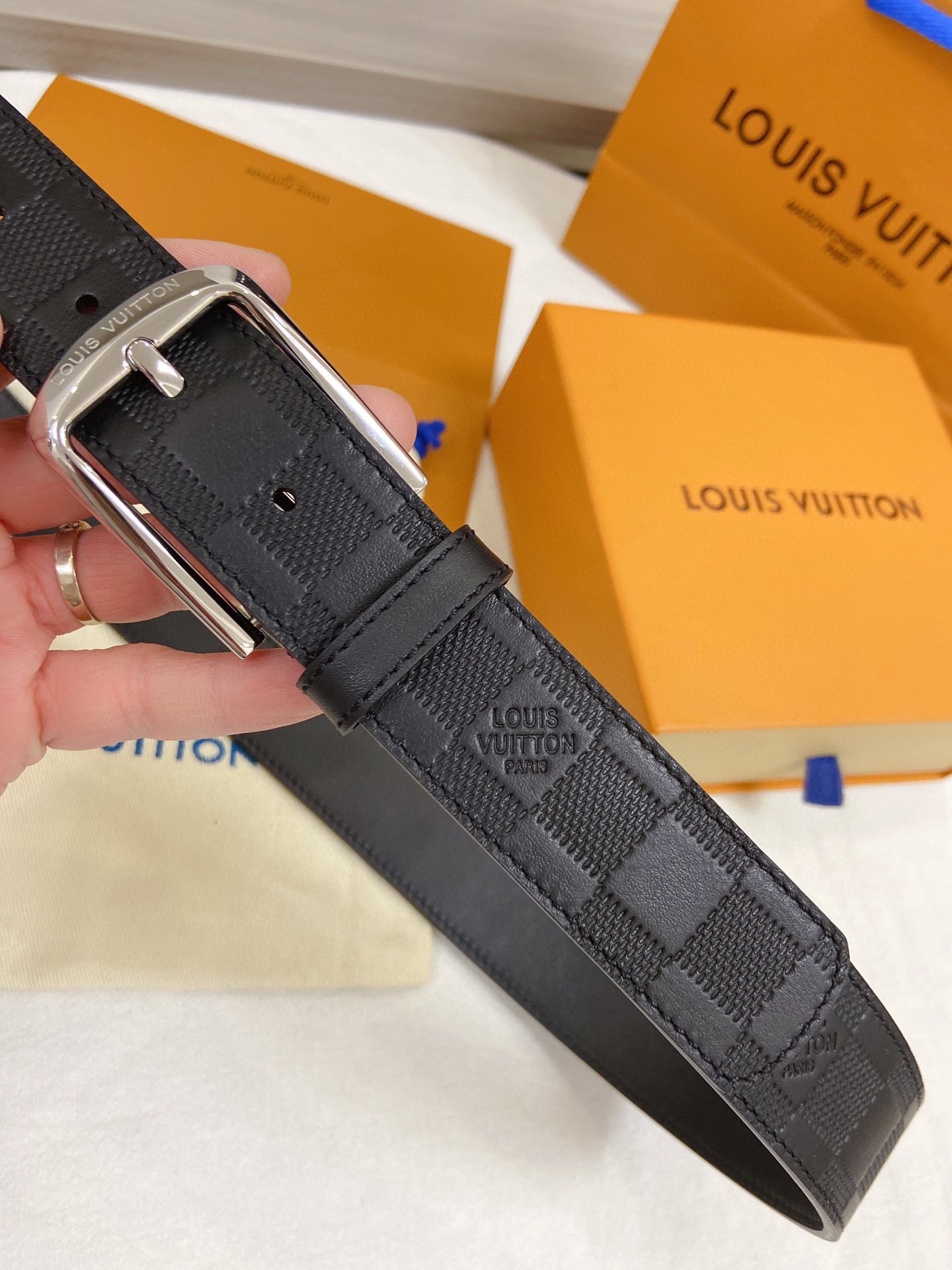 L*ouis V*uitton Belts Top Quality 35MM