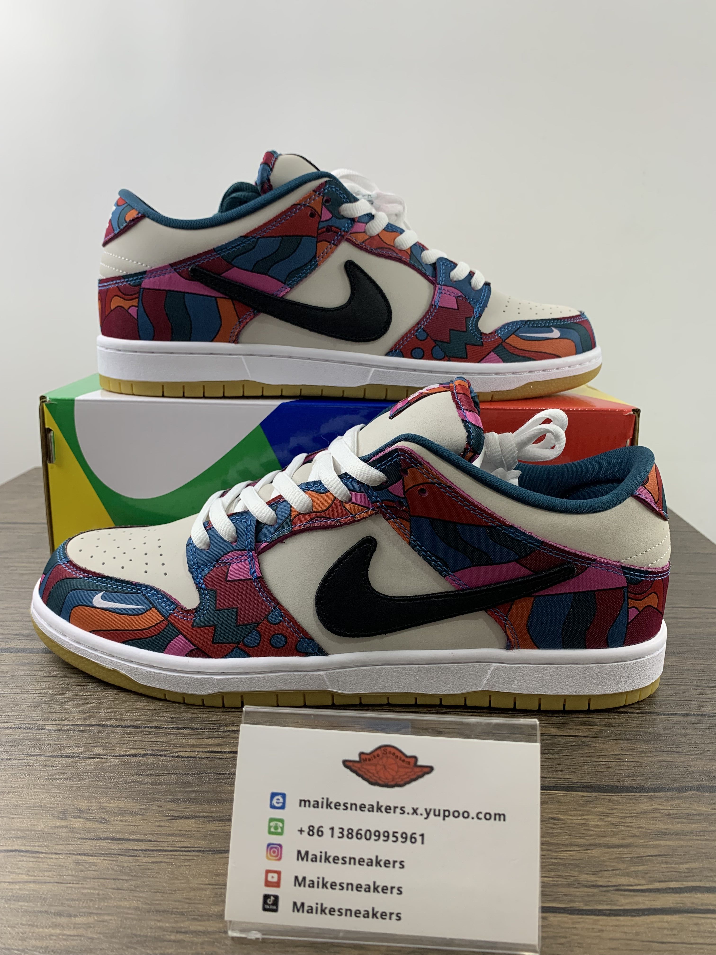 from Parra x NiKe SB Dunk Low Abstract Art