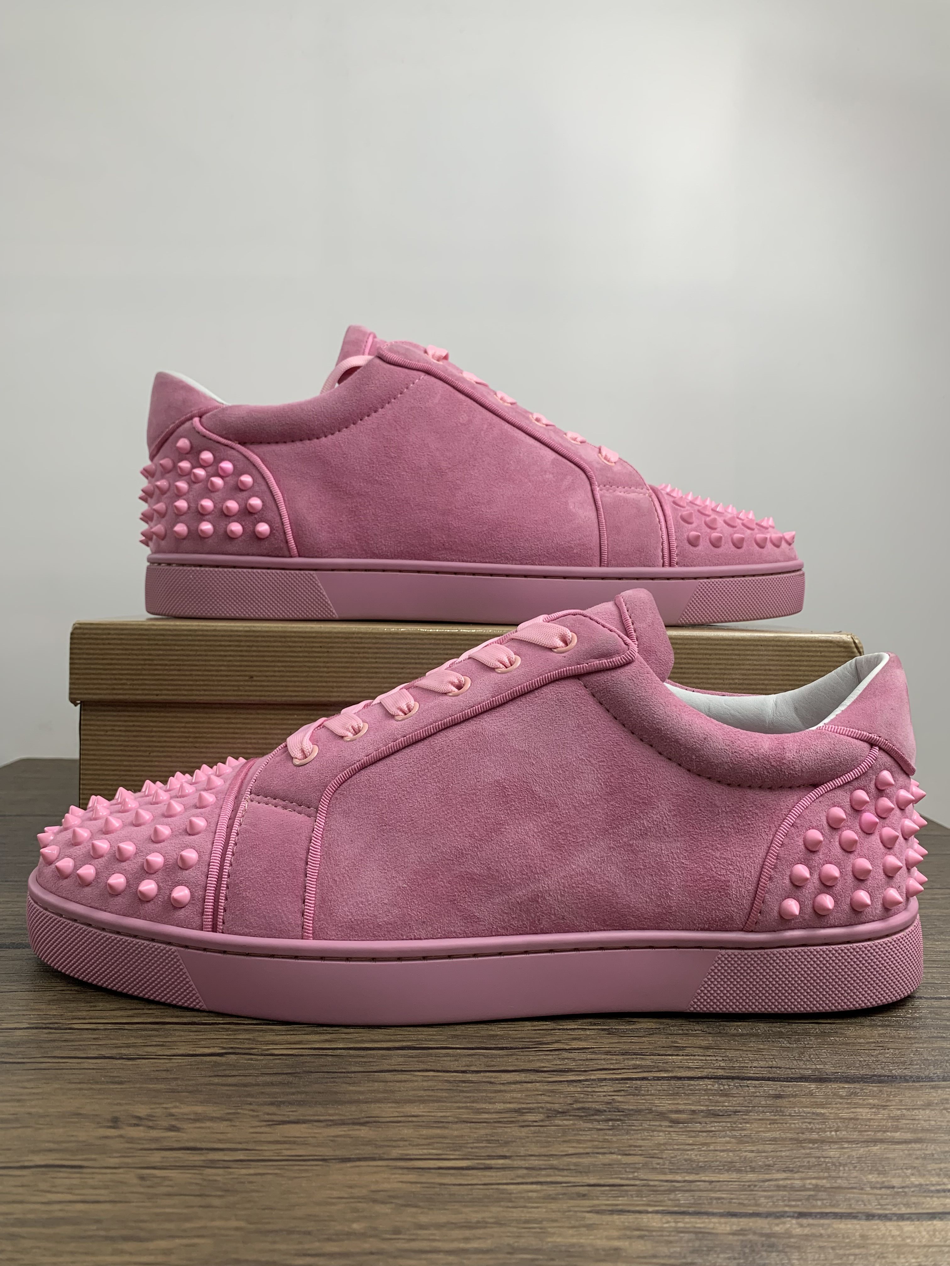 Christian ·Louboutin men women TOP sneakers
