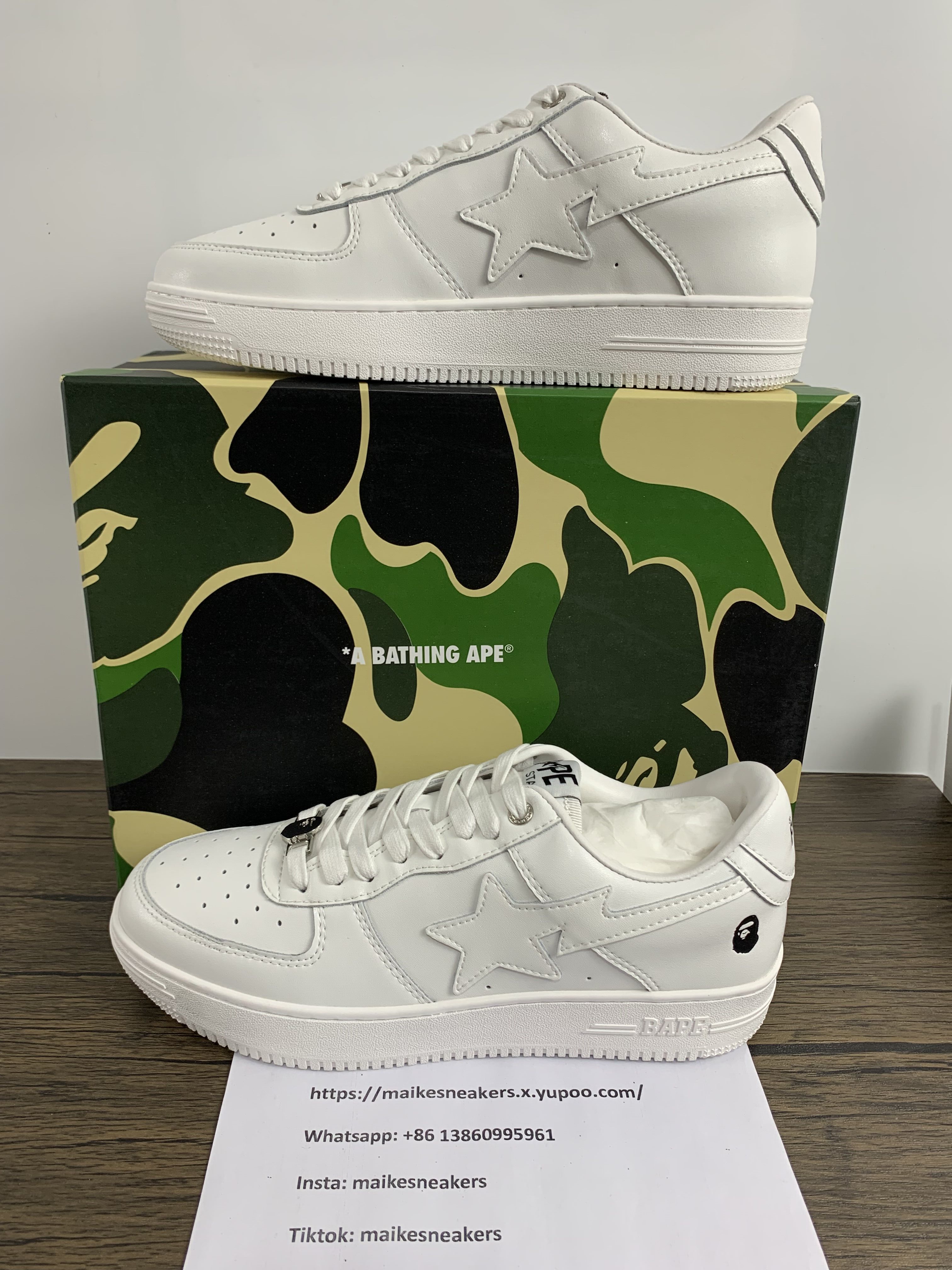 Men Women B*ape Sta To LowTop Sneaker