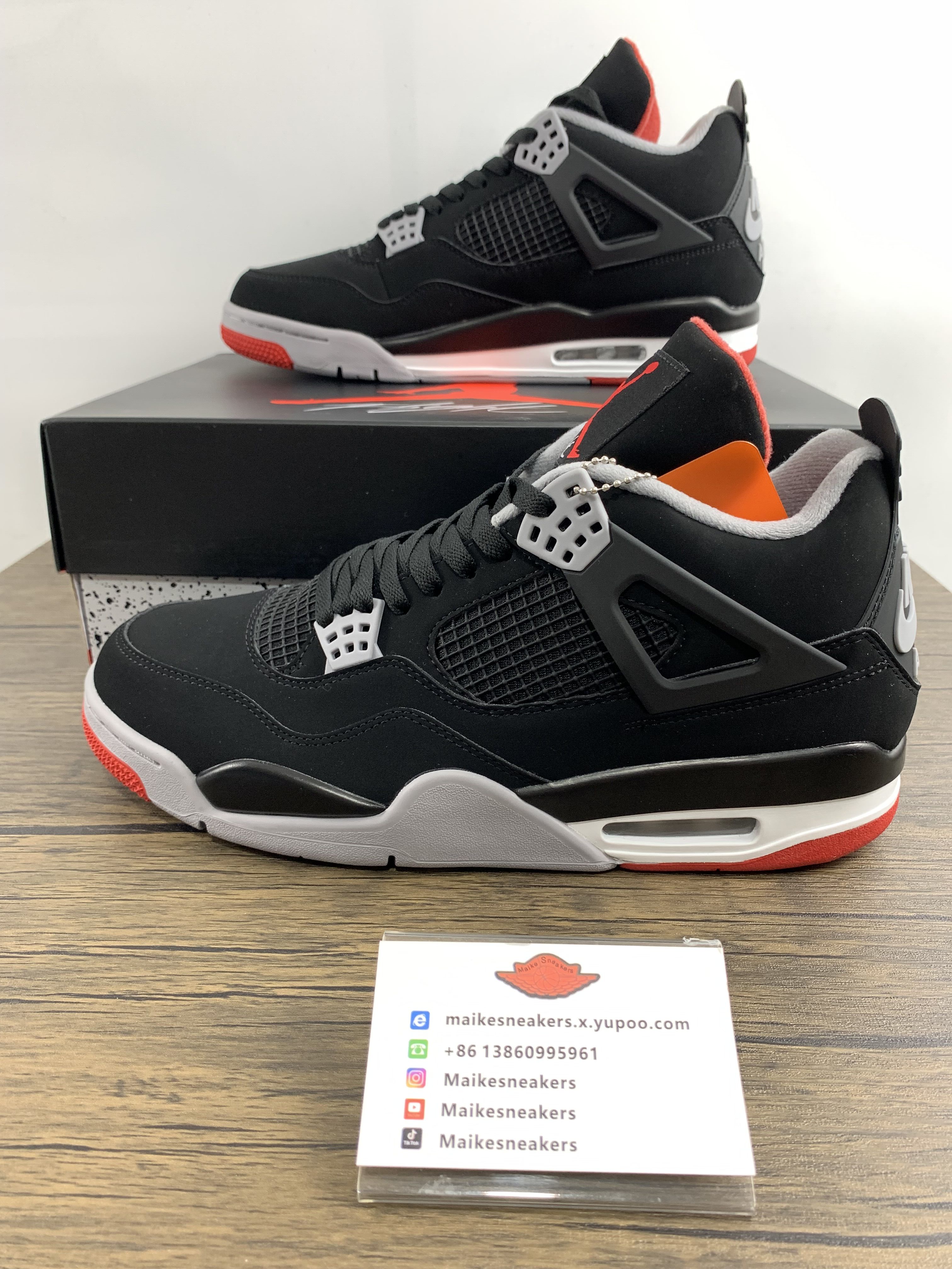 Air Jordan 4 Bred 308497-060