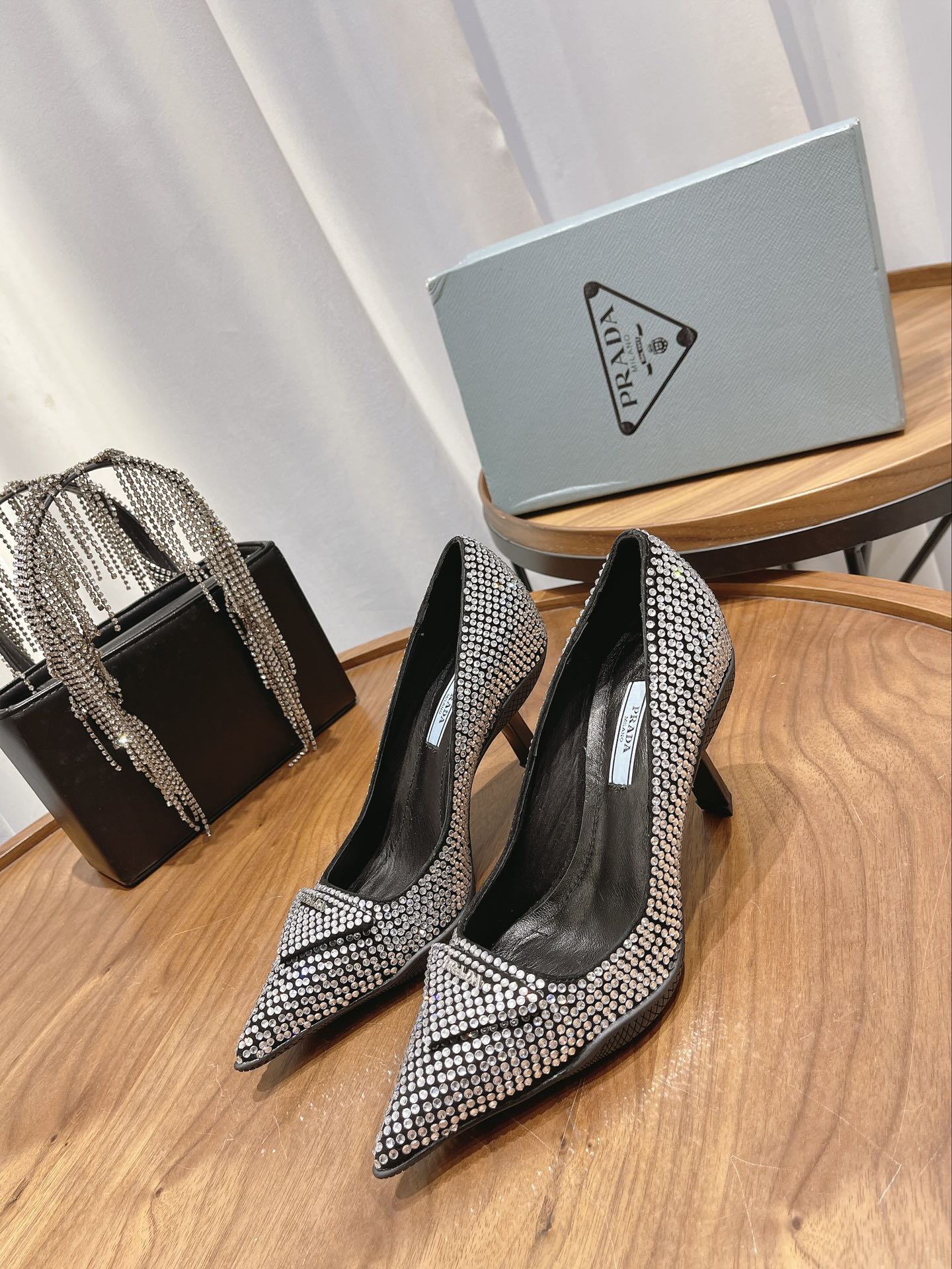 Women P*rada Top Quality Sandals