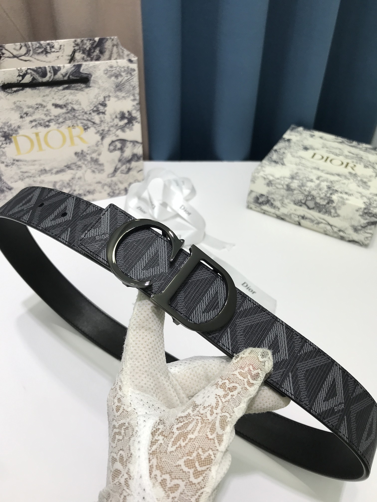 D*ior Belts Top Quality 35MM