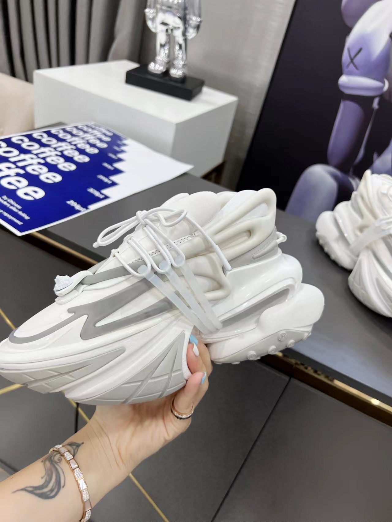 Men Women B*almain Top Quality Sneaker