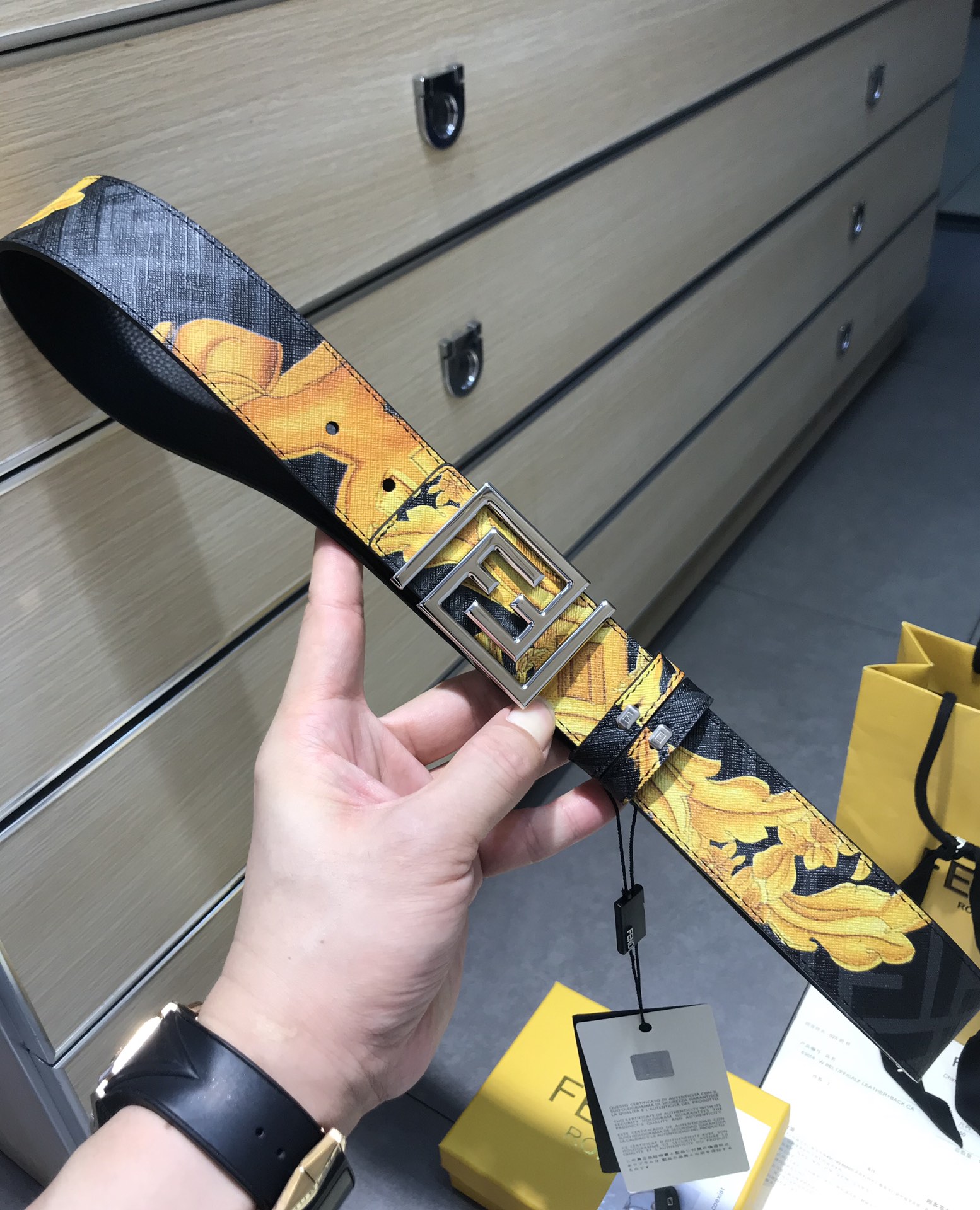 F*endi Belts Top Quality 40MM