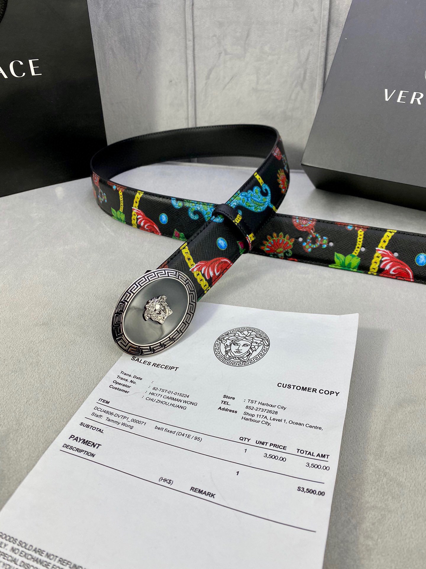 V*ersace Belts Top Quality 40MM