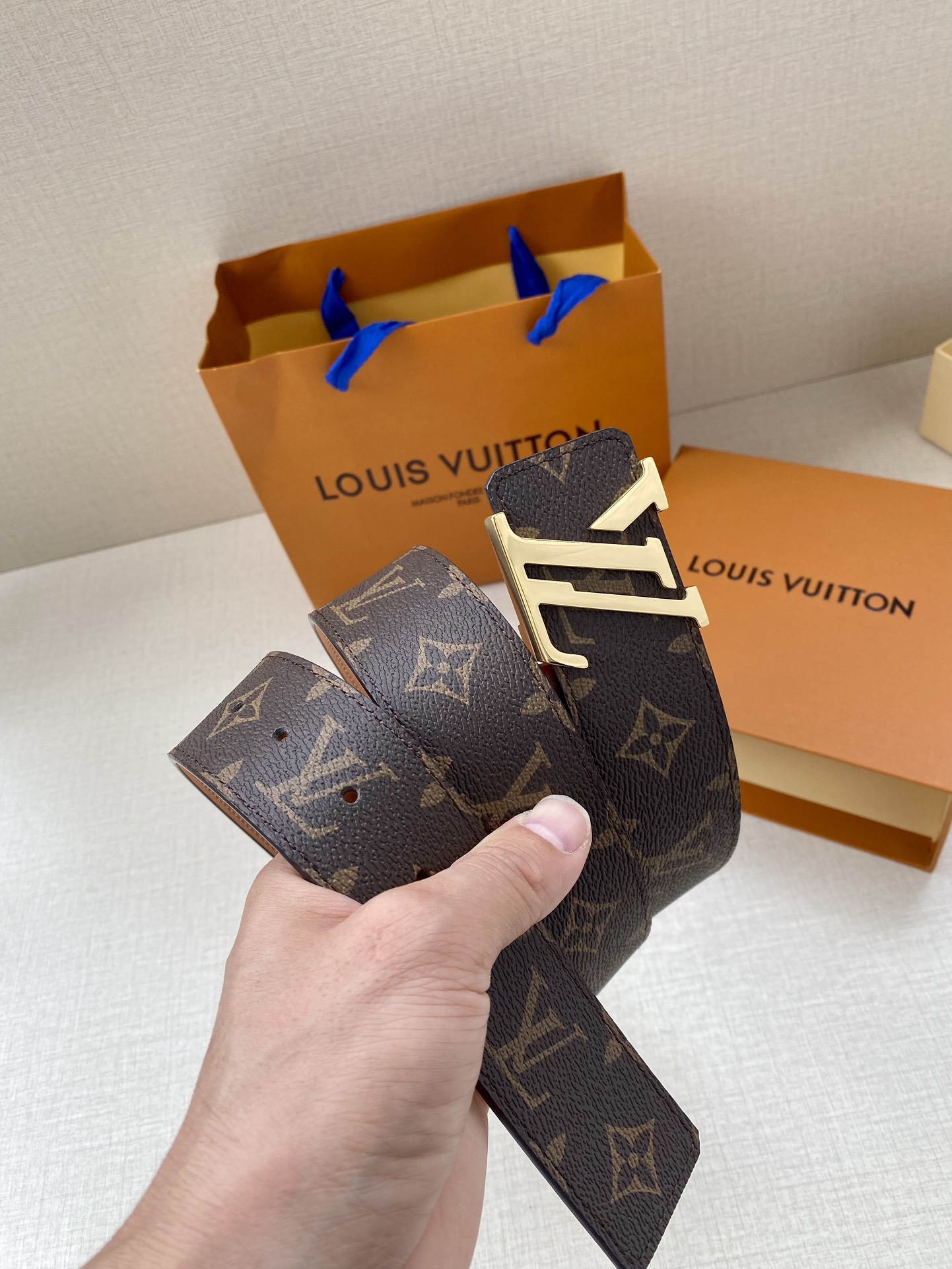 L*ouis V*uitton Belts Top Quality 40MM