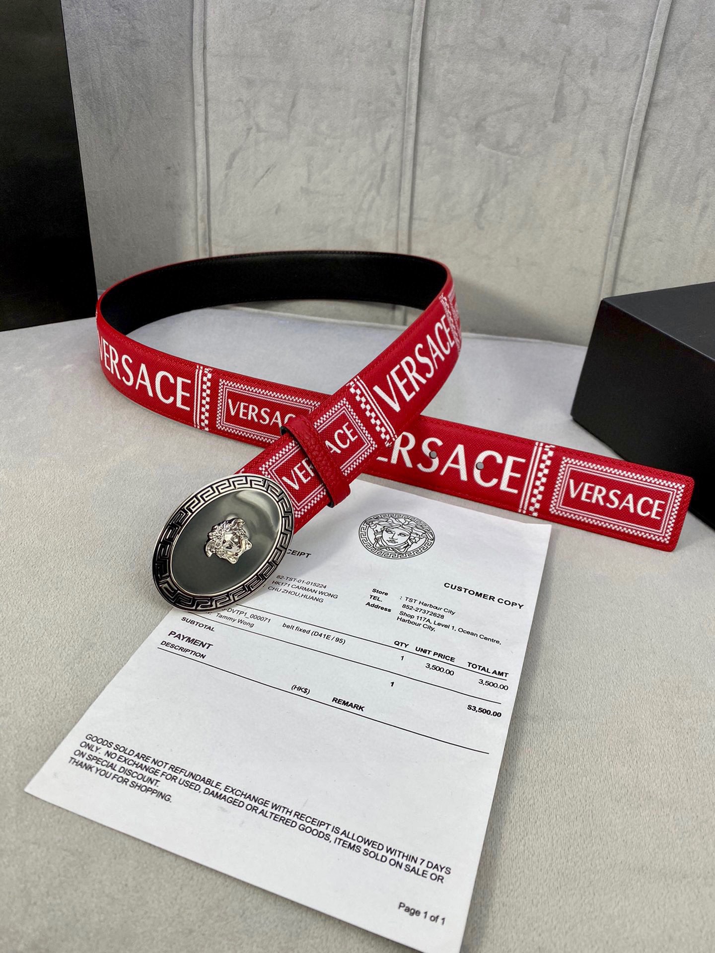 V*ersace Belts Top Quality 40MM