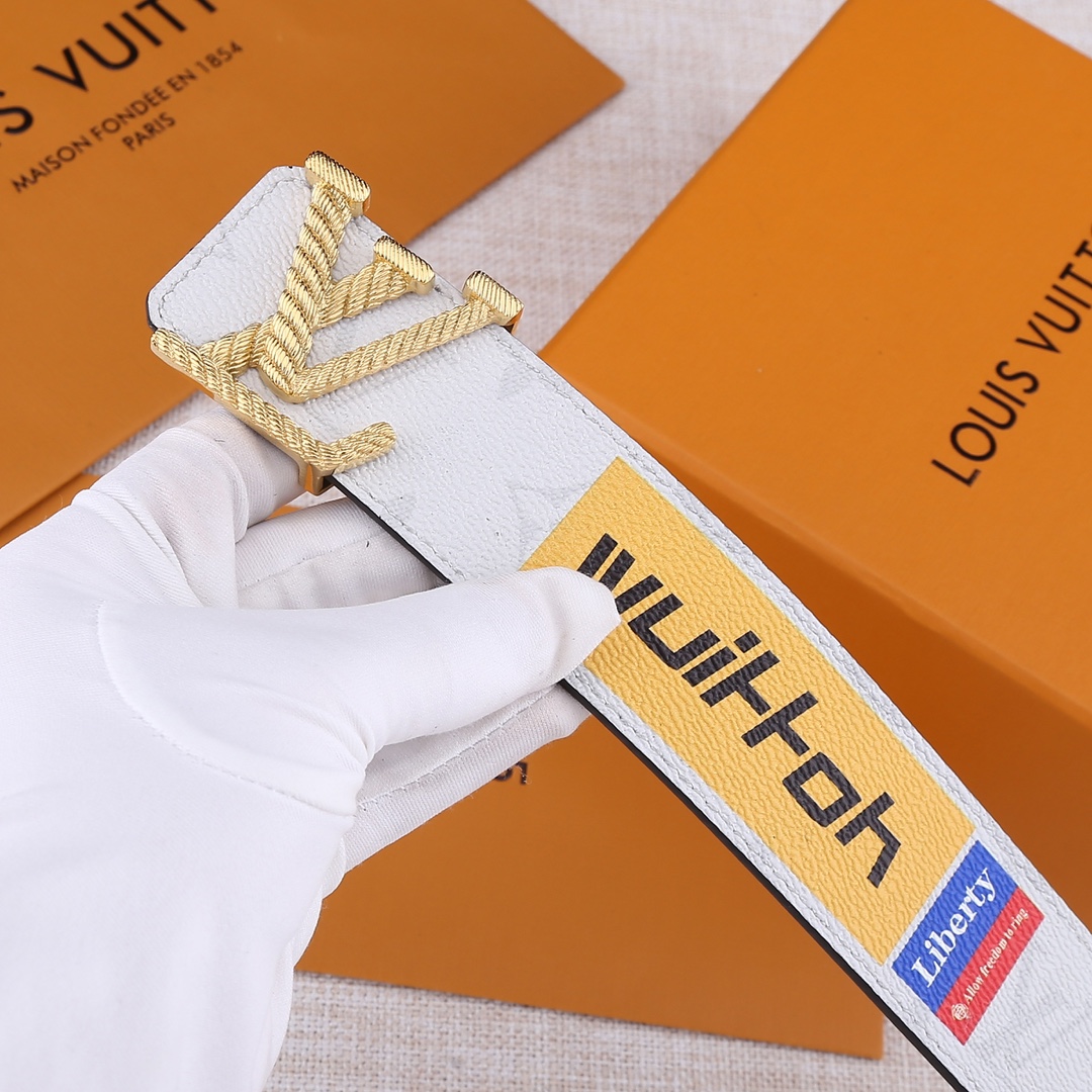 L*ouis V*uitton Belts Top Quality 40MM