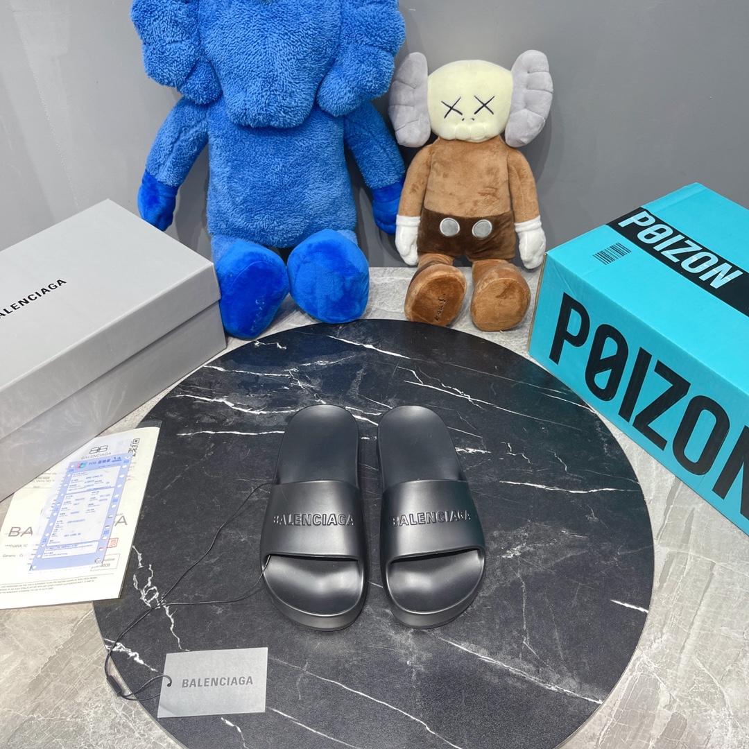 Men Women B*lenciaga Top slippers