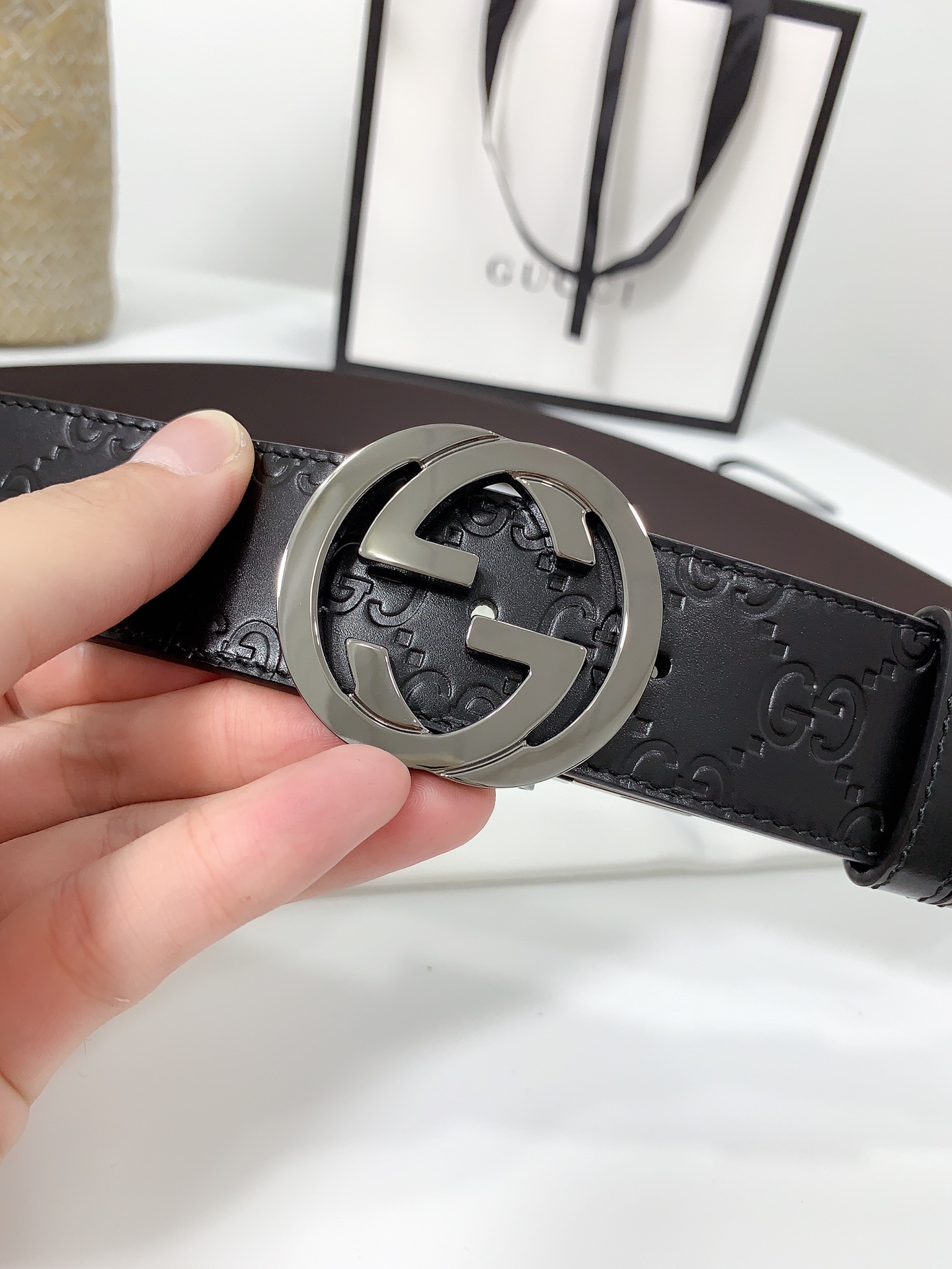 G*ucci Belts Top Quality 37MM