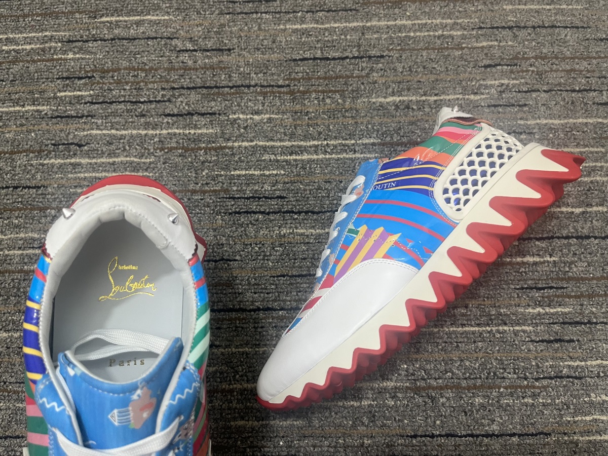 Men Women C*hristian L*ouboutin Top Sneakers